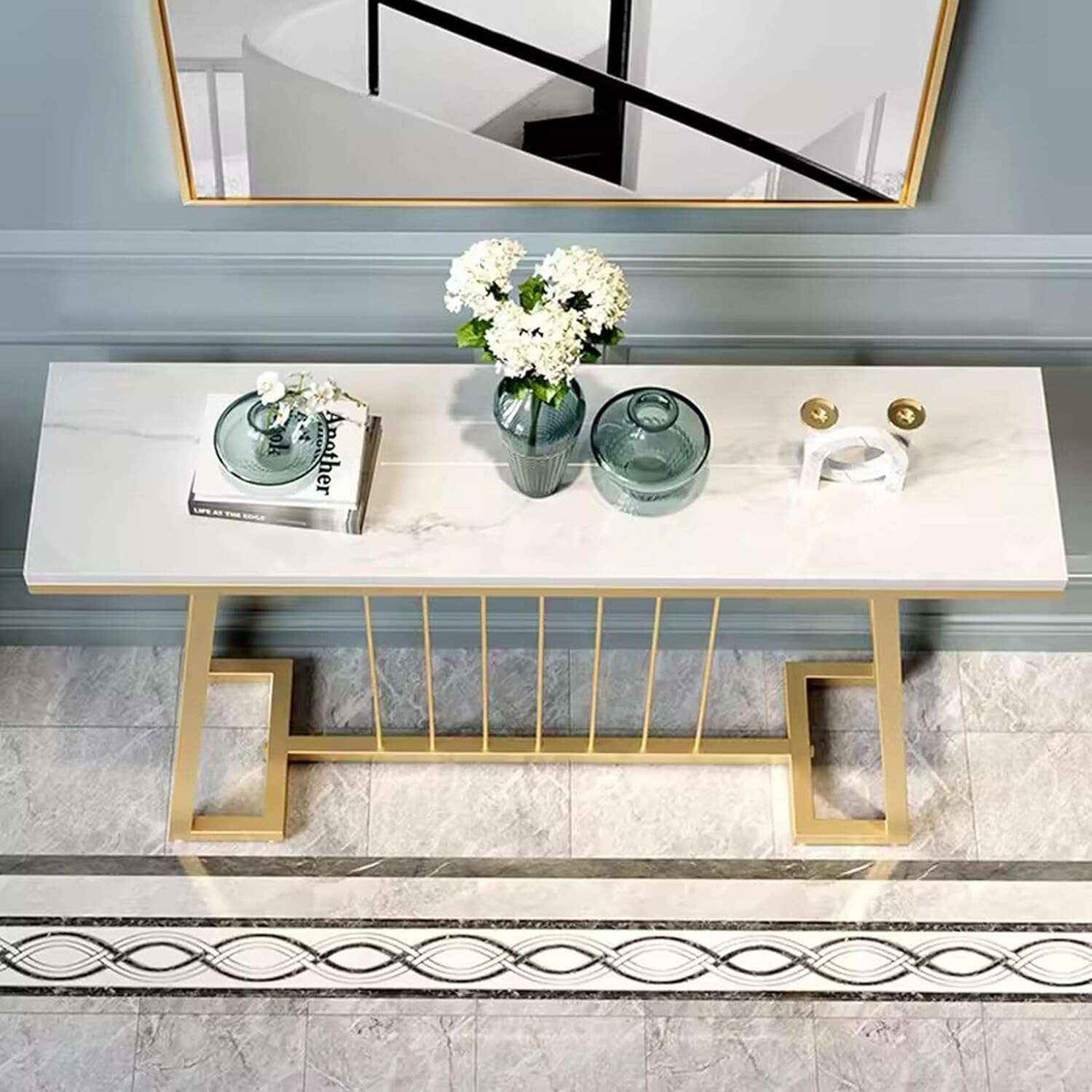 Deco Entryway Hallway Accent Contemporary Living Lounge Console Table