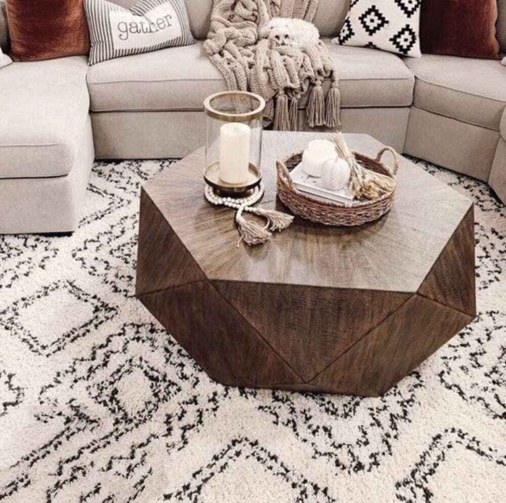 Diamond coffee table