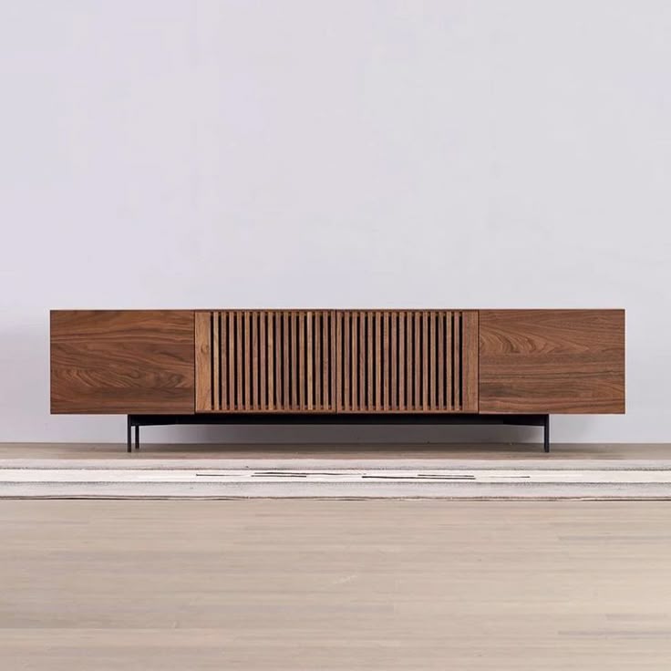 Nordic Slat TV Console