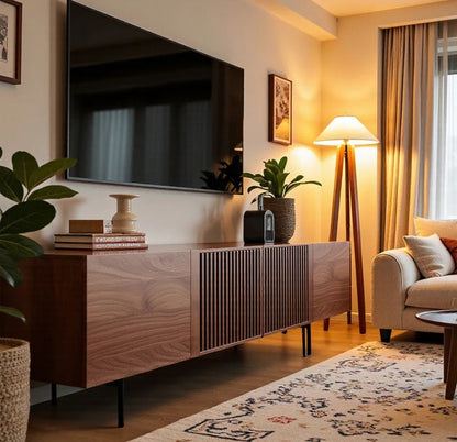 Nordic Slat TV Console