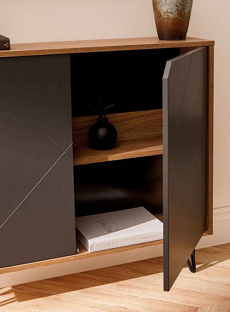 Grey modern storage unit