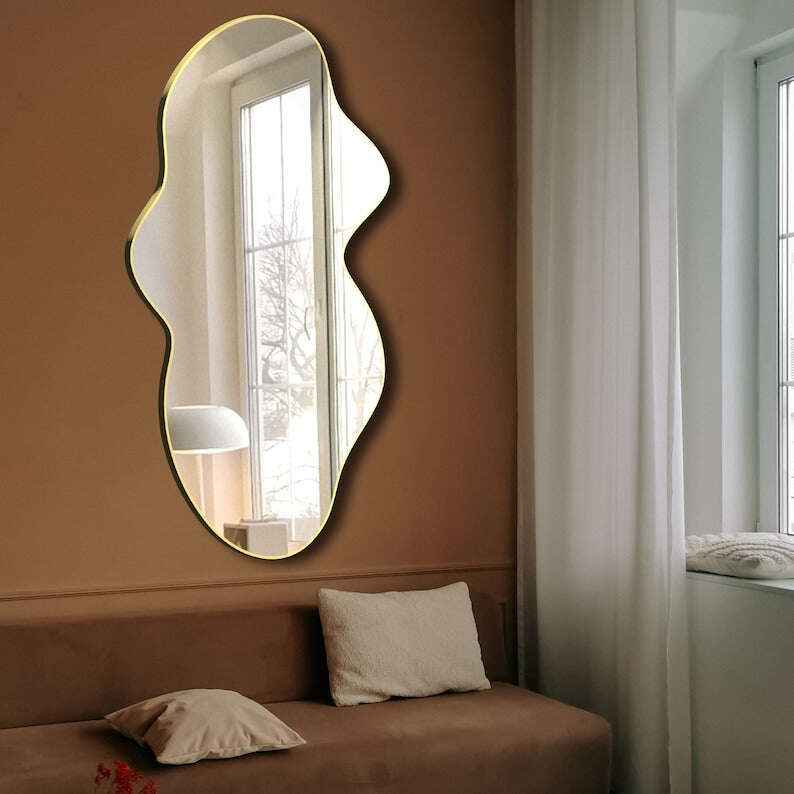 Irregular Shape Antique Mirror - unique Design – Home Virsa