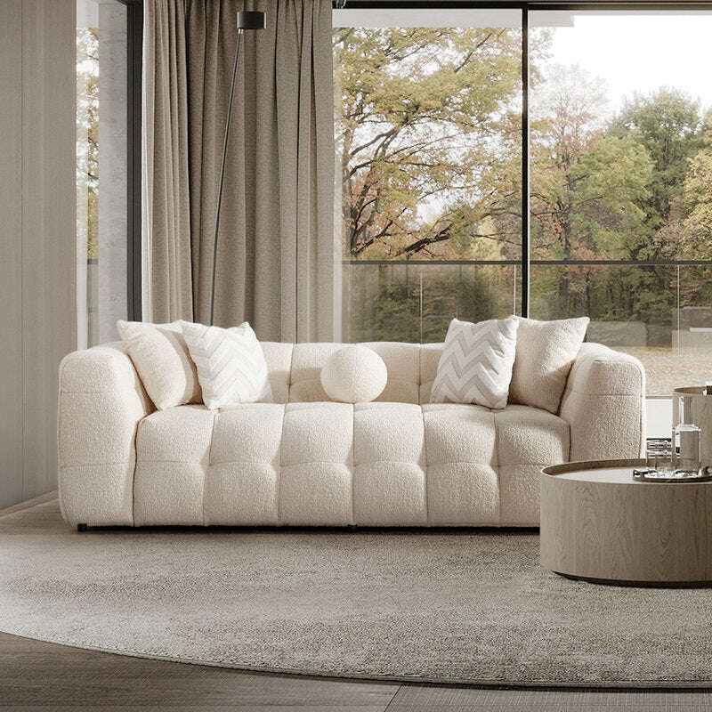Marshmallow 81" boucle sofa