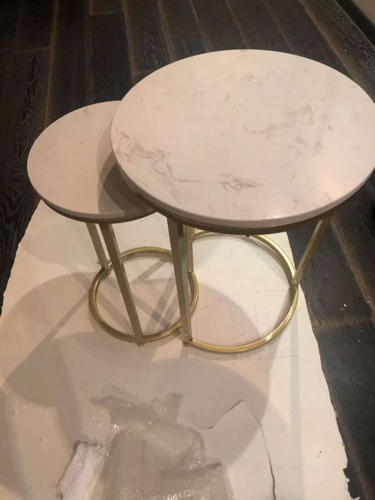 Modern Side  Table Set for  Living Room Home Virsa