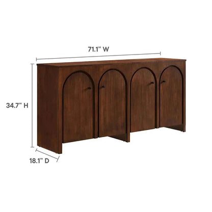 modway 71" wide sideboard