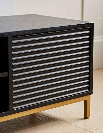 Osaka black led console