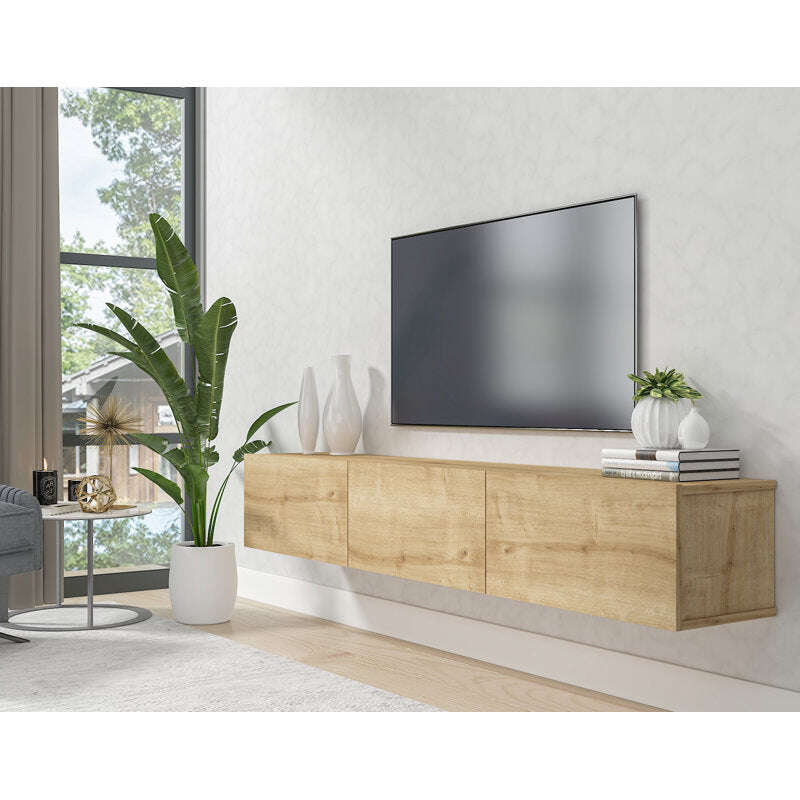 Oze floating tv rack Home Virsa