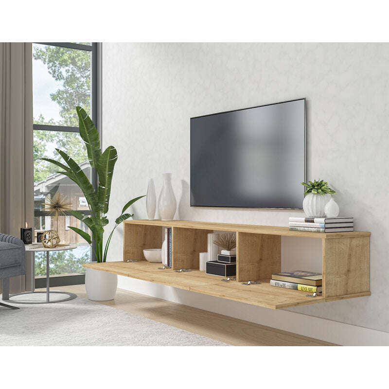 Oze floating tv rack Home Virsa