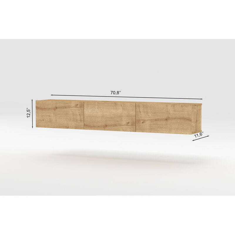 Oze floating tv rack Home Virsa