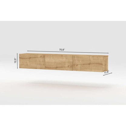 Oze floating tv rack Home Virsa