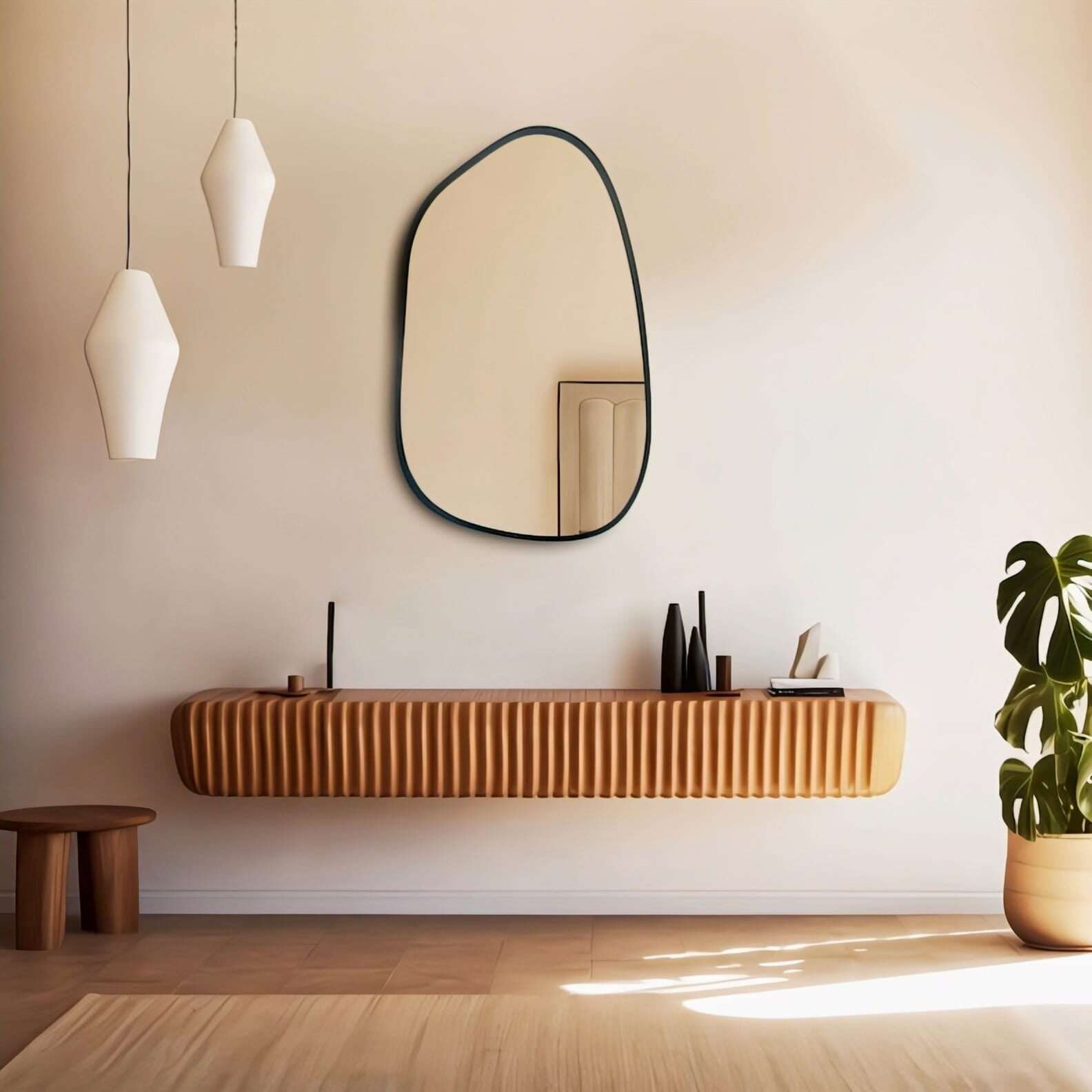 Pebble Mirror Home Virsa