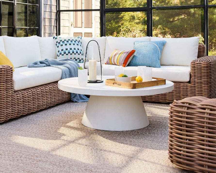 Pedestal Coffee Table