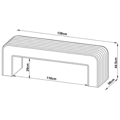 Premium 3-Seat Wooden Stool: Elevated Style & Durability Home Virsa