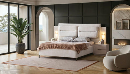 Carvello Designer Bed Set