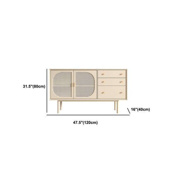Rain rattan side board Home Virsa
