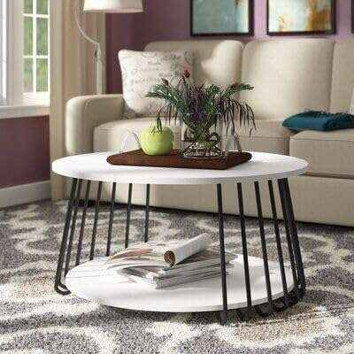 Rigchan Living Room Drawing Room Center Coffee Table