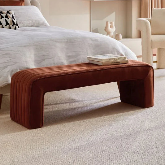 Premium 3-Seat Wooden Stool: Elevated Style & Durability