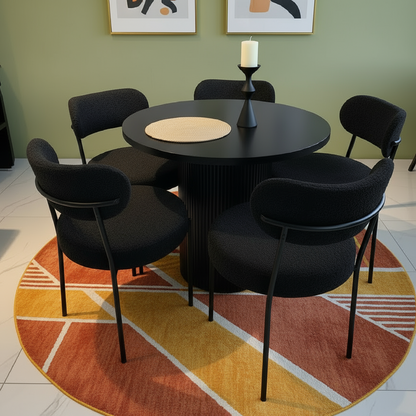 Artina Dining Table Black