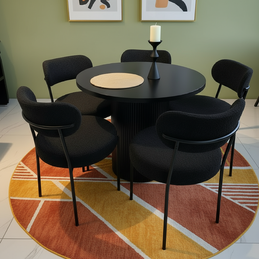Artina Dining Table Black