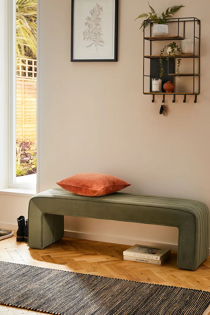 Premium 3-Seat Wooden Stool: Elevated Style & Durability