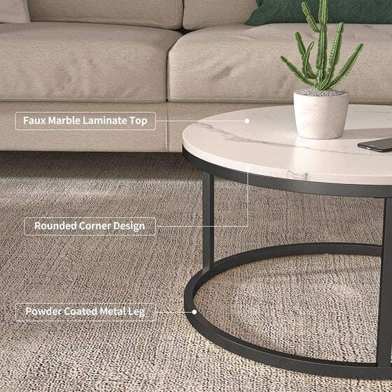 Table set for drawing room  iron Base & Wooden Top Home Virsa