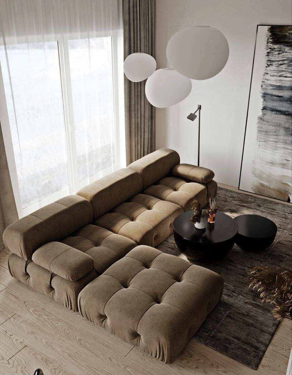 Termelia l shape sofa